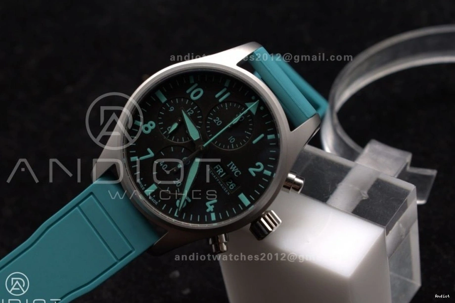 IW388106 1:1  IWC FORMULA Mercedes-AMG TEAM Factory TW Petronas Best ONE Green Chronograph  2023 0520
